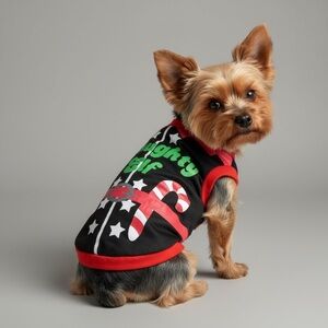 🎈Naughty Elf Dog Christmas Shirt